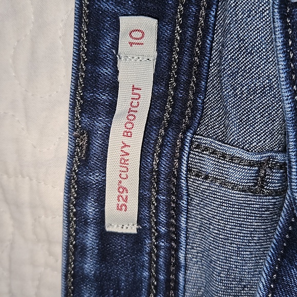 LEVI'S 529 CURVY BOOT CUT  WOMENS JEANS SIZE 10 PREOWNED - Picture 6 of 16